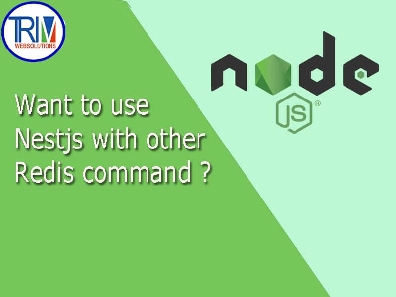 Want to use Nestjs with other Redis command in node js ?