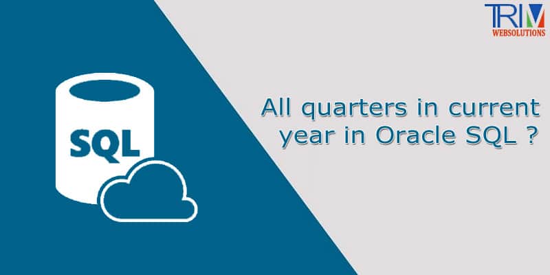 All quarters in current year in Oracle SQL ?