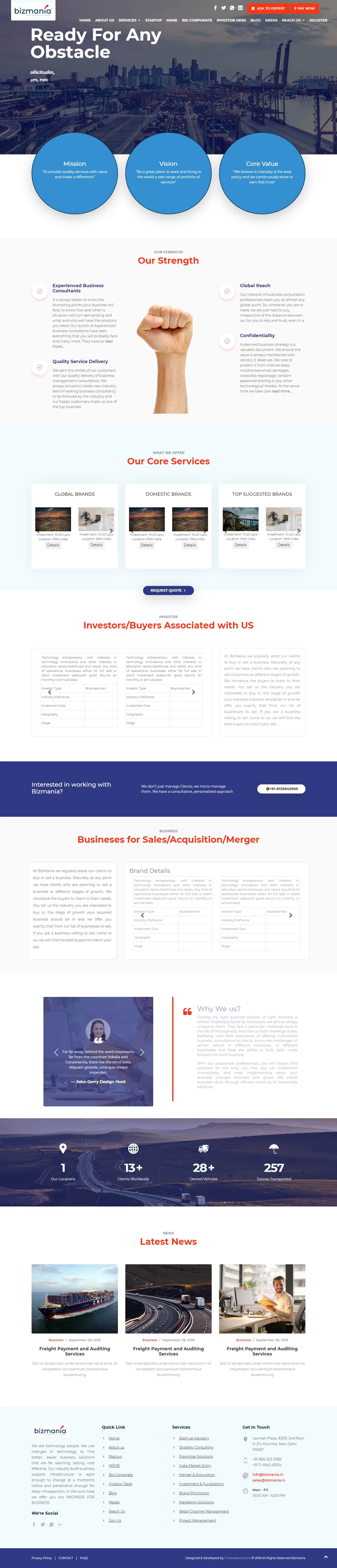 Bizmania business consulting