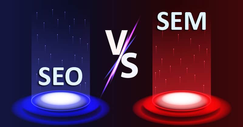 Difference Between SEO and SEM